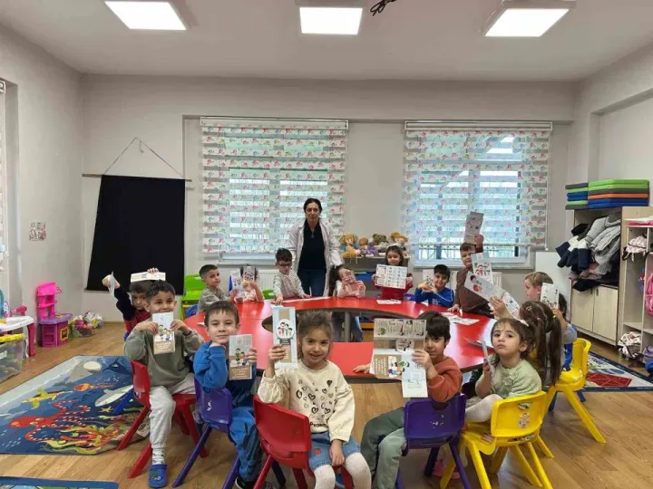 Kaynaşlı’da Anaokulu Öğrencilerine Sağlık Eğitimi: Hijyen ve Güvenlik Bilinci Aşılandı