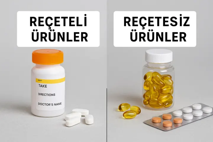 Reçeteli ve Reçetesiz Ürünler Arasındaki Farklar Nelerdir?