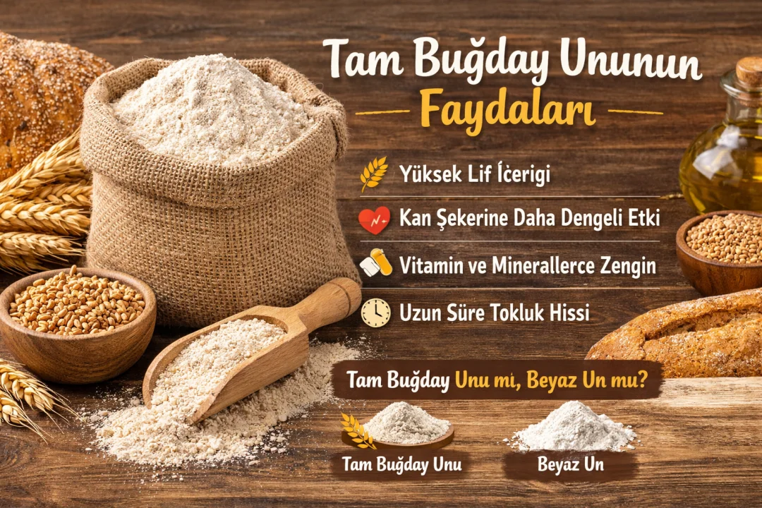 Tam Buğday Ununun Faydaları Nelerdir?